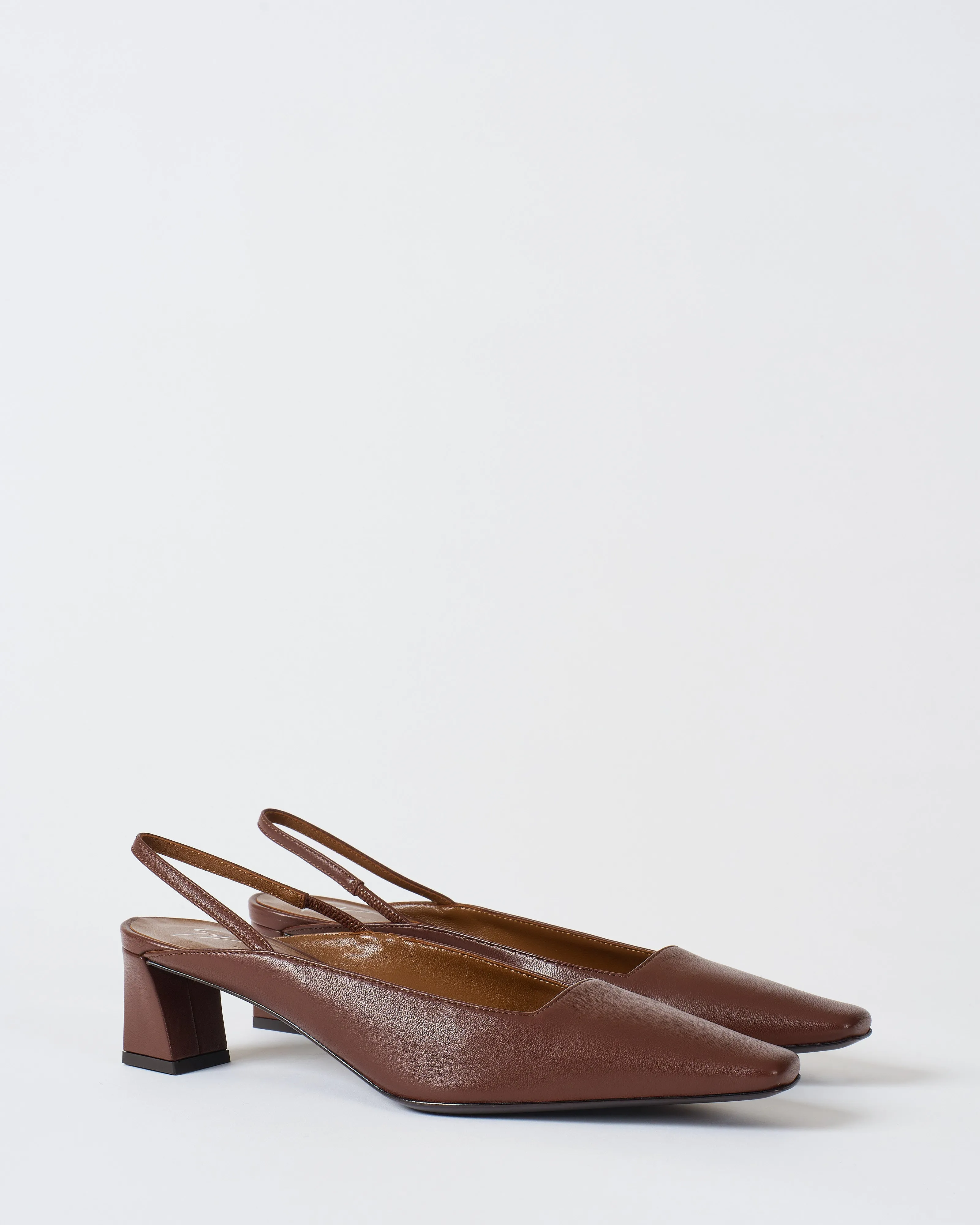 sling back heel