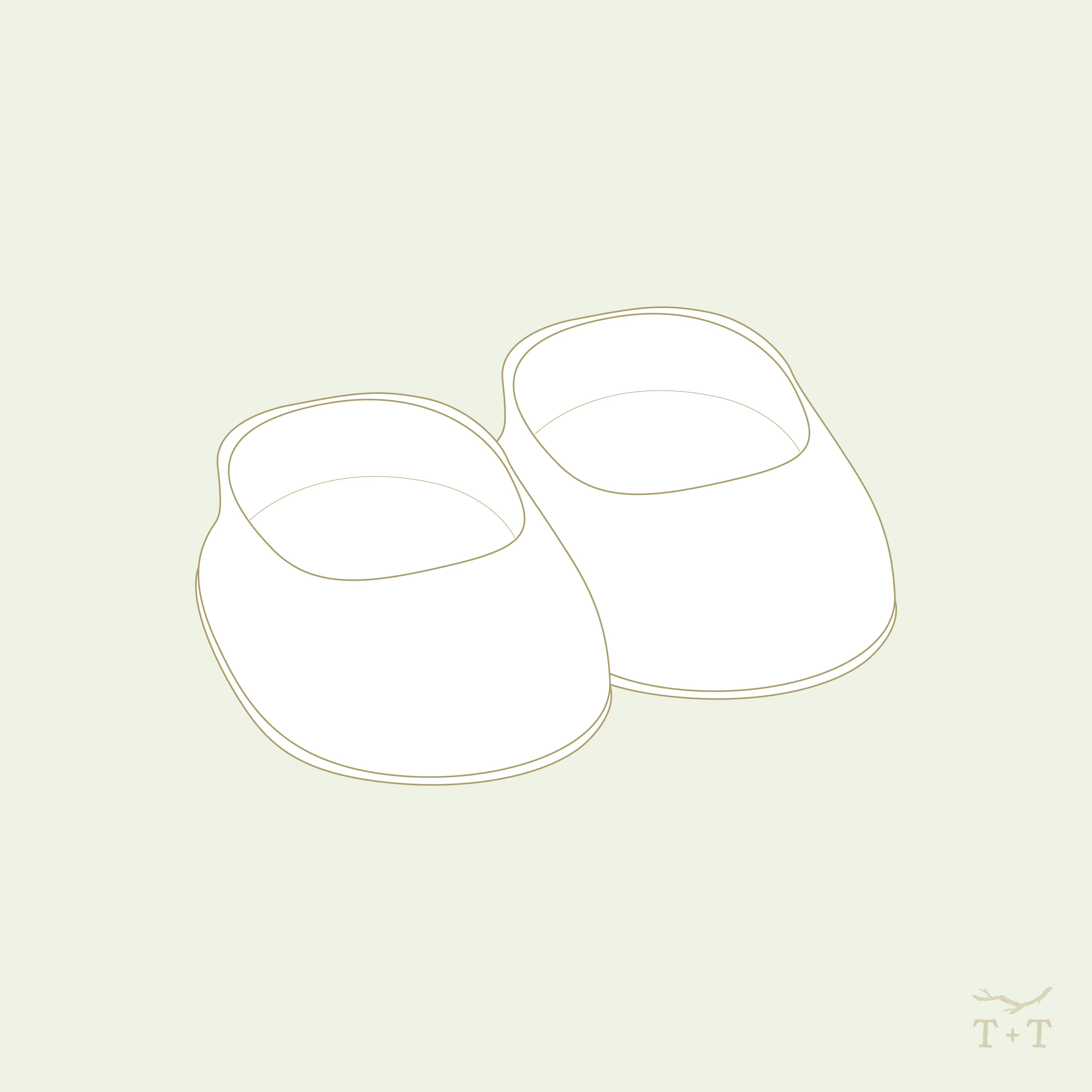 Slip-on Shoes Sewing Pattern - Doll