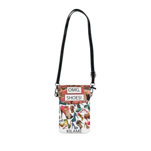 Small Cell Phone Wallet 'OMG. Shoes'