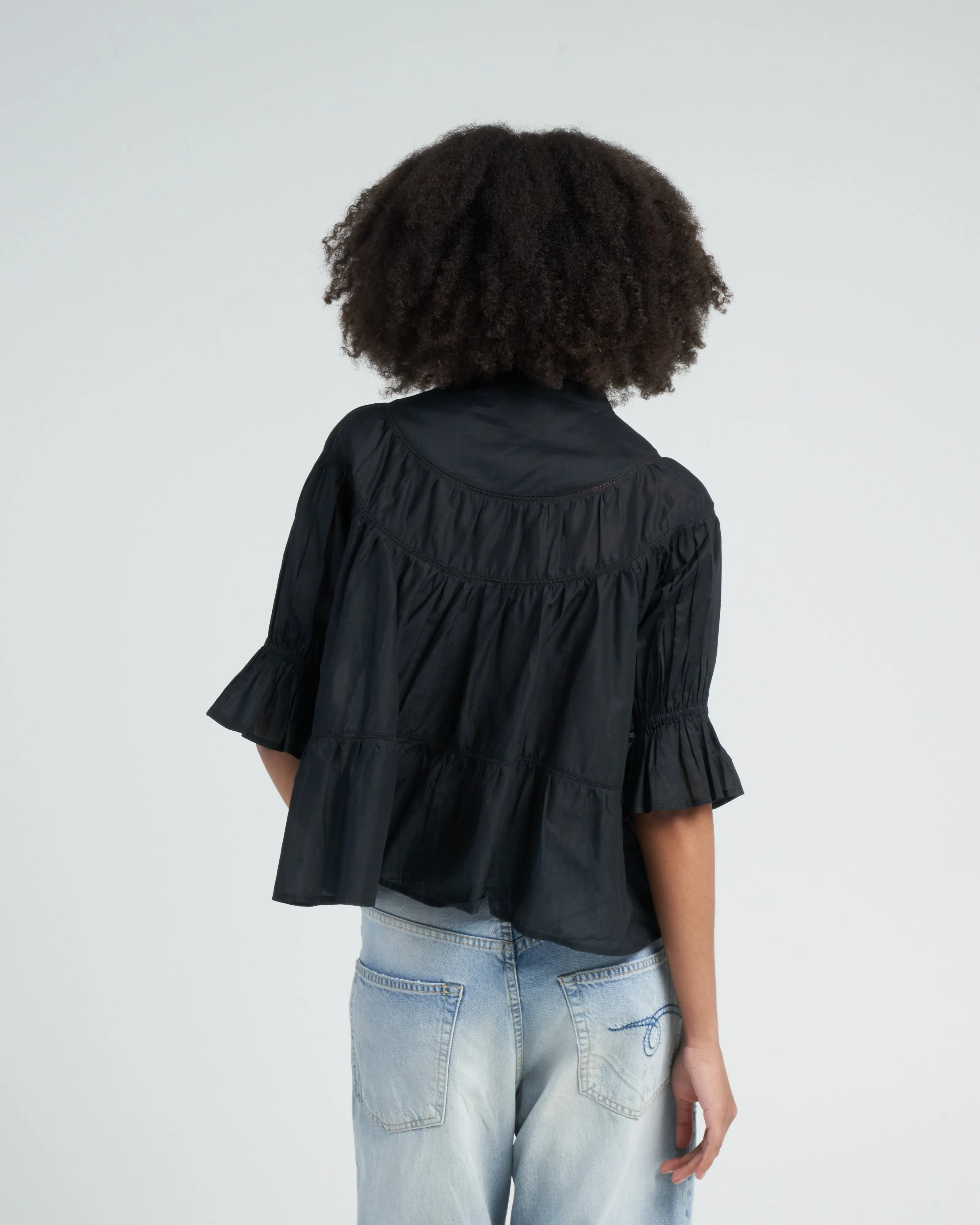 sol shirt - black