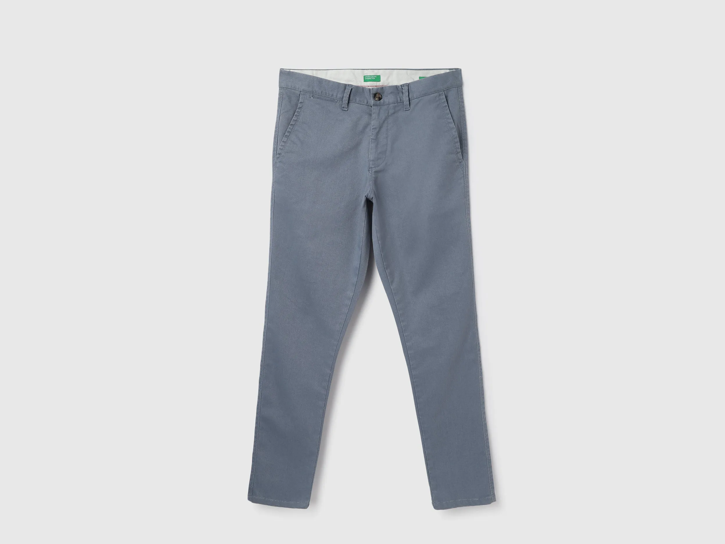 Solid Slim Fit Trousers