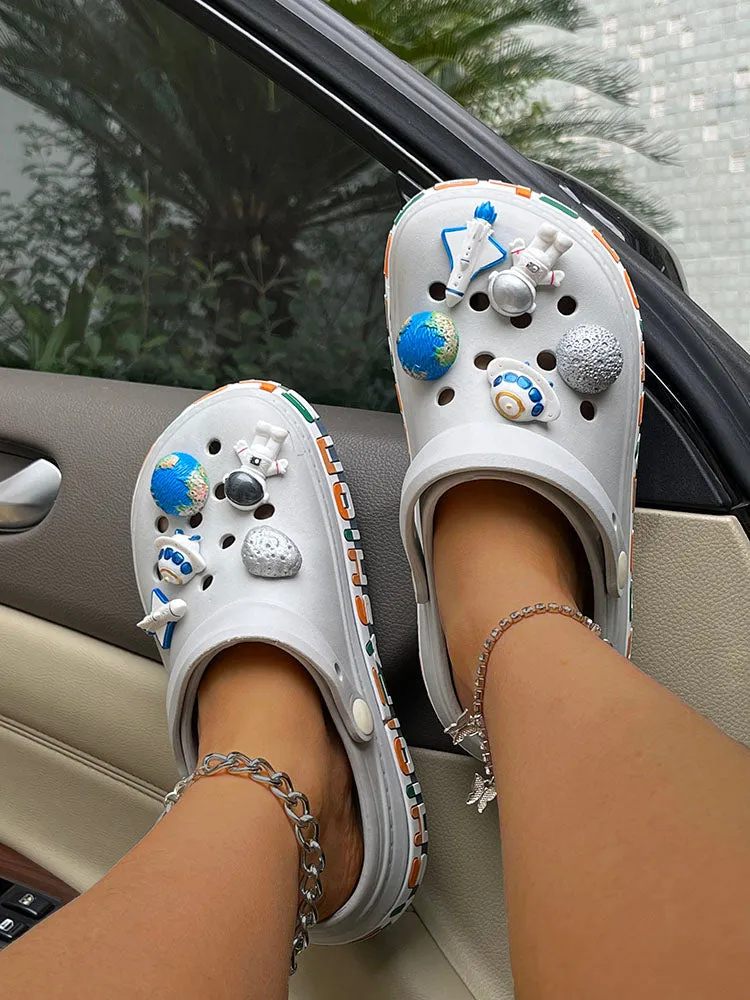 Spaceman Holey Slippers