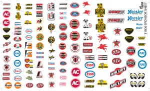 Sponsor Model Car Decal Sheet #11006