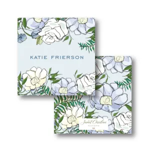 Spring Floral - Blue Calling Card