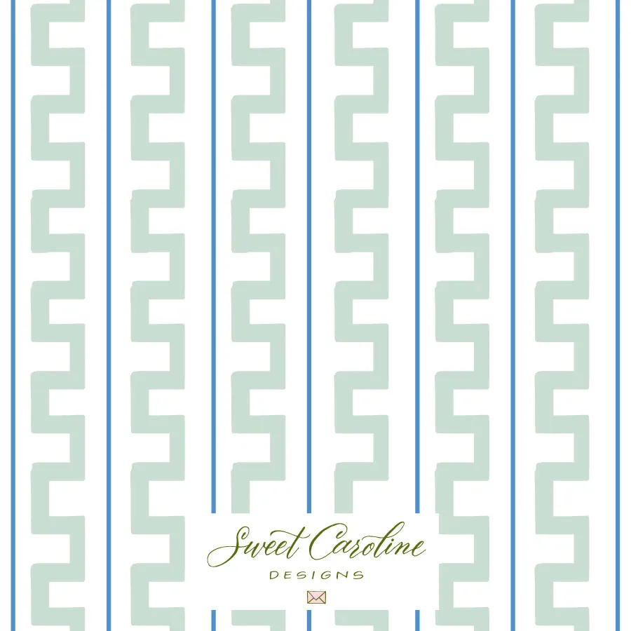 Spring Floral Ginger Jar Calling Card
