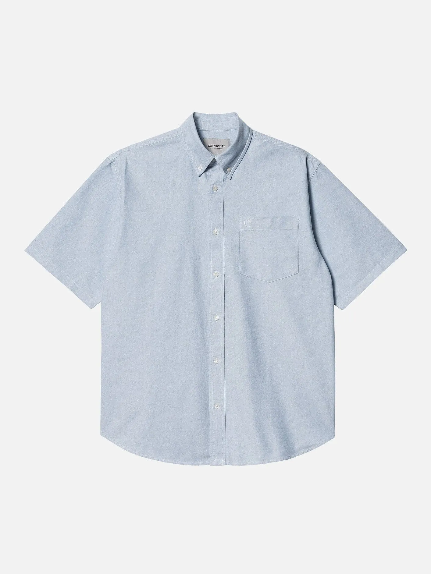 S/S Braxton Shirt -  Bleach/White