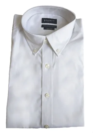 STANTT Men's White Royal Oxford Casual Button Up Shirt Cortland Fit NWT