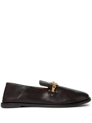 Stella McCartney chain-embellished loafers