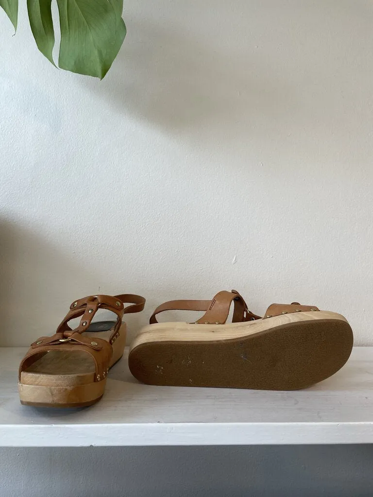 Stina Flat Clogs (Retail ~$290. As found, wear)