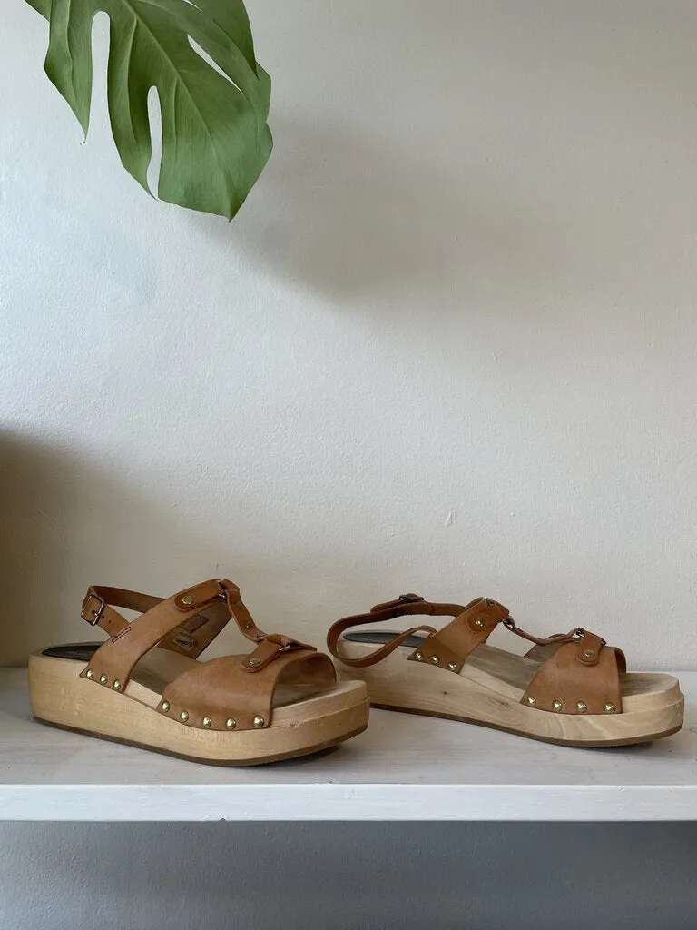 Stina Flat Clogs (Retail ~$290. As found, wear)