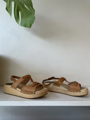 Stina Flat Clogs (Retail ~$290. As found, wear)