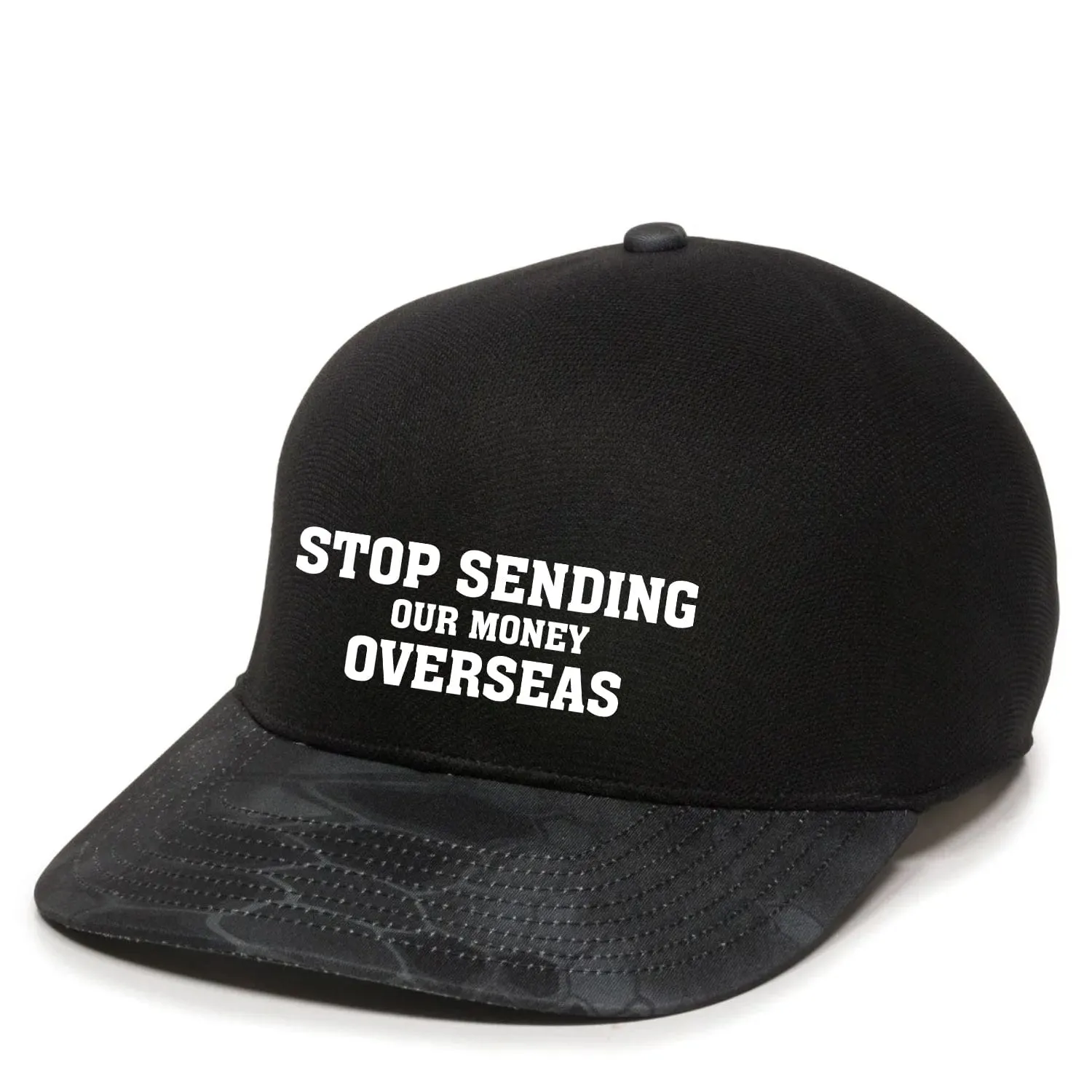 Stop Sending Our Money To Overseas Premium Embroidery Hat
