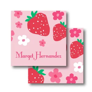 Strawberry Patch Calling Card