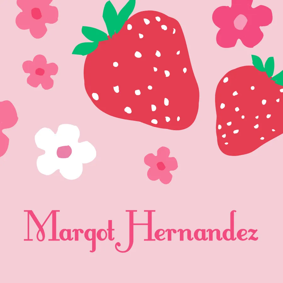 Strawberry Patch Calling Card