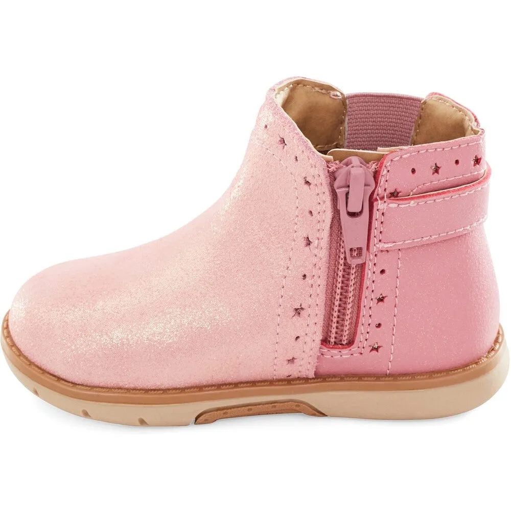Stride Rite Blush Agnes SRT Toddler Boot