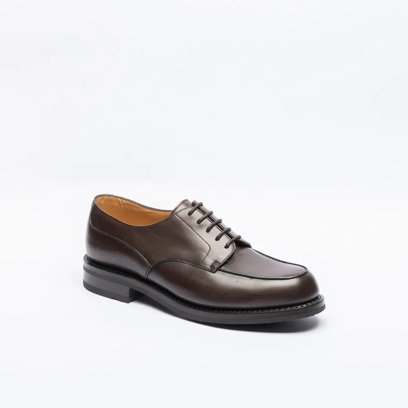 Stringata derby Church's Hindley in pelle marrone