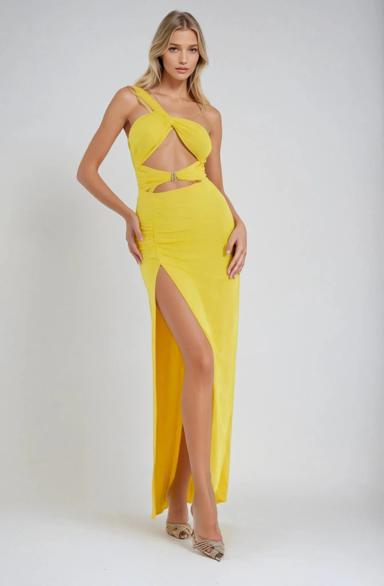 Stunning Marigold Maxi Dress