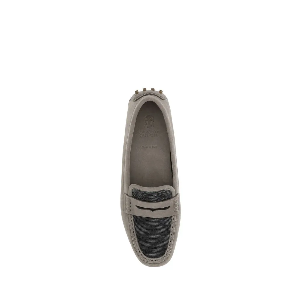 Suede Leather Loafers