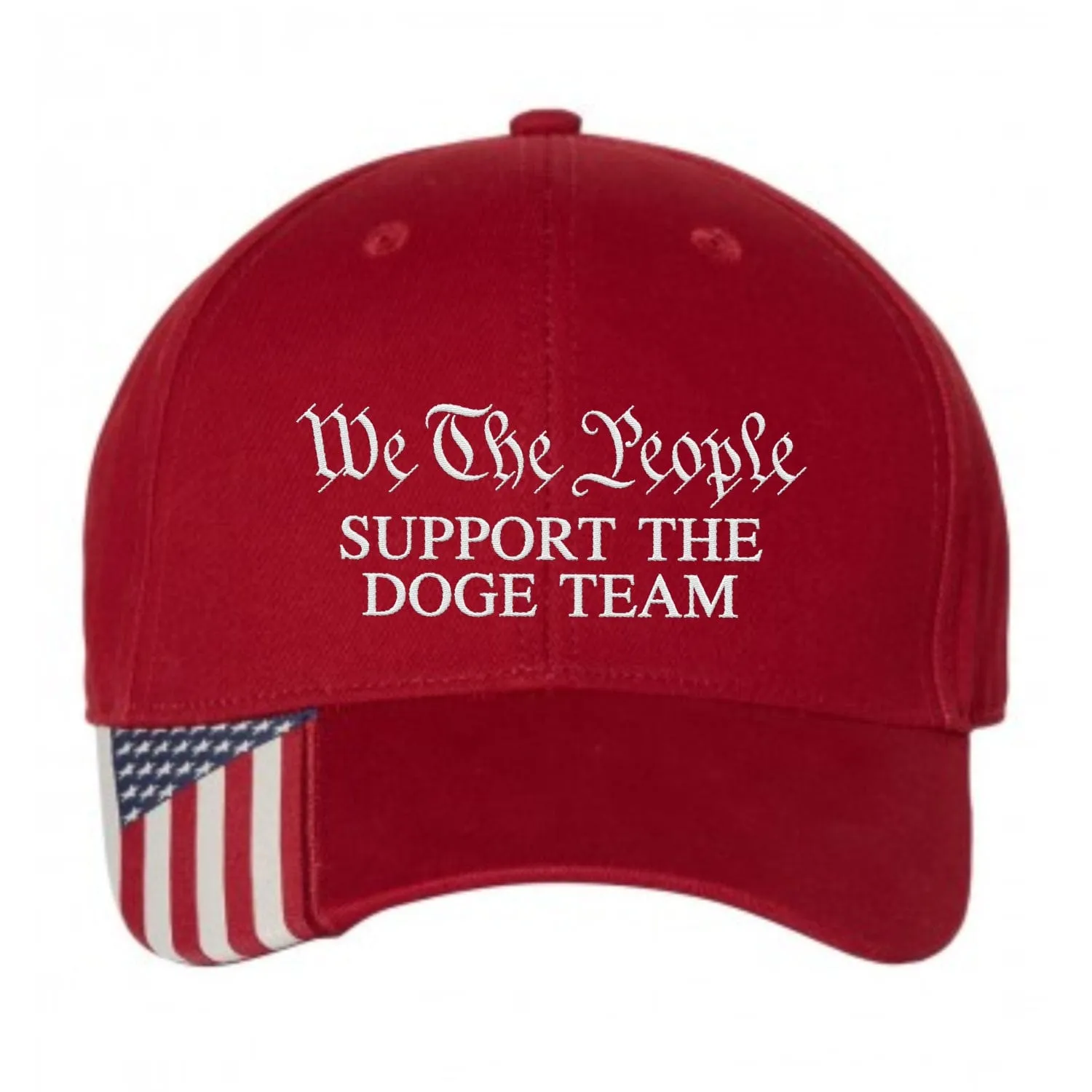 Support The DOGE Team Premium Embroidery Hat (AM25)