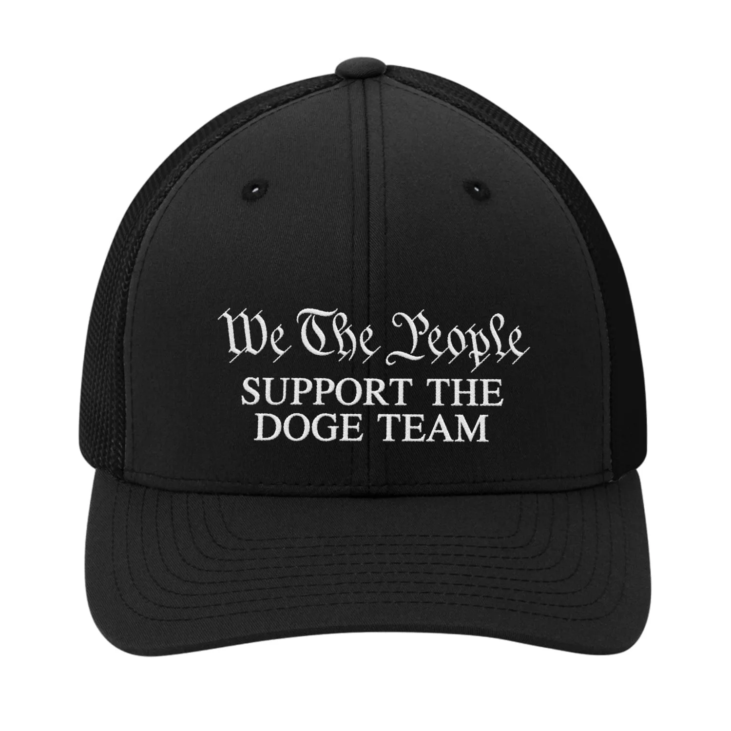Support The DOGE Team Premium Embroidery Hat (AM25)