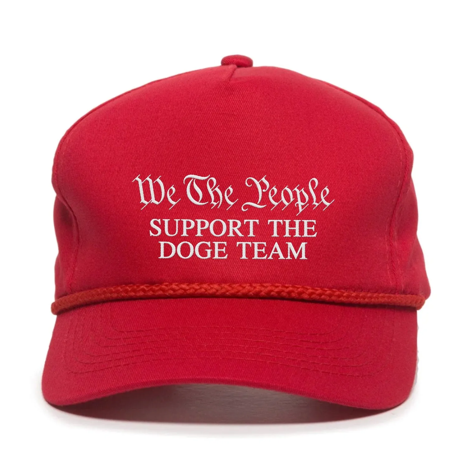 Support The DOGE Team Premium Embroidery Hat (AM25)