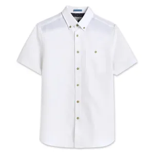 Ted Baker - YASAI SS Oxford Shirt in White