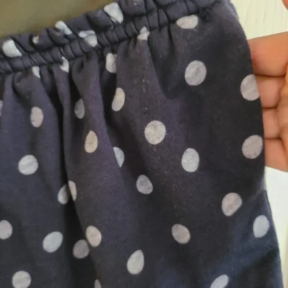 THAKOON ADDITION Mixed Fabric Polka Dot Shorts Women's XS