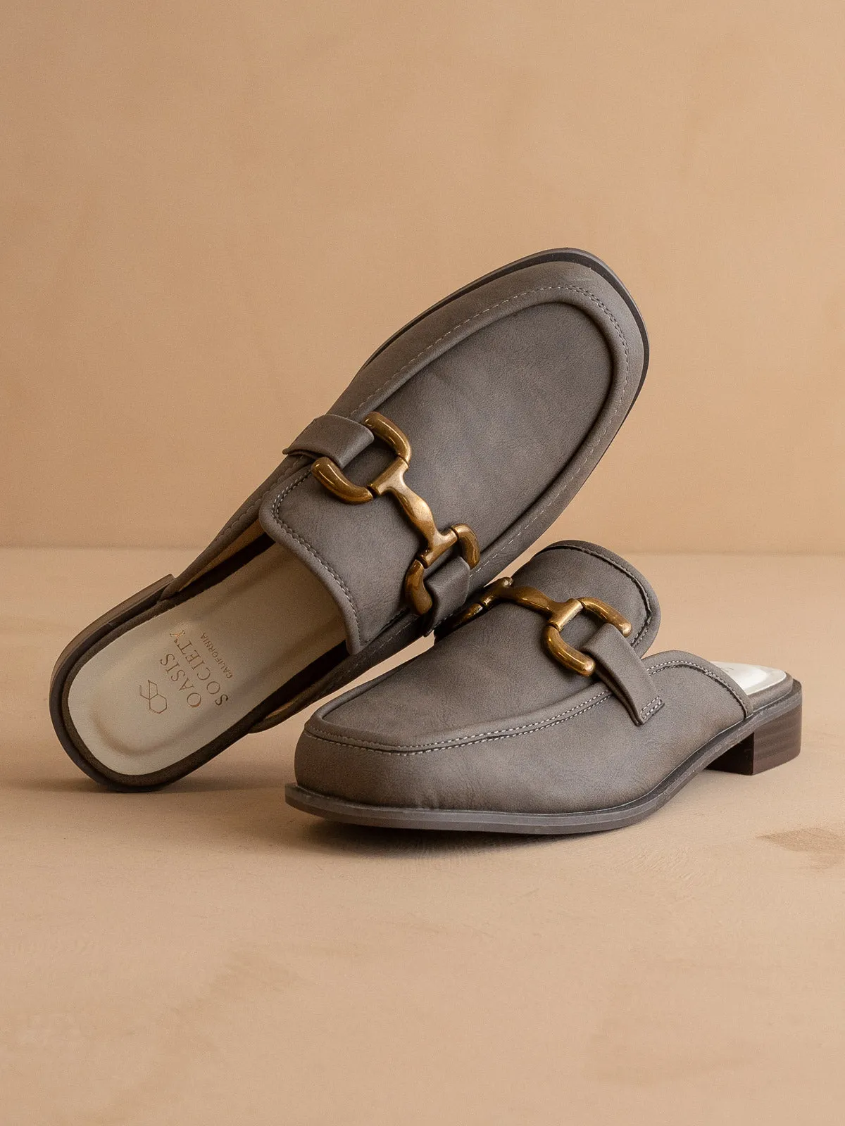 The Blakely | Charcoal Modern Mule Loafer