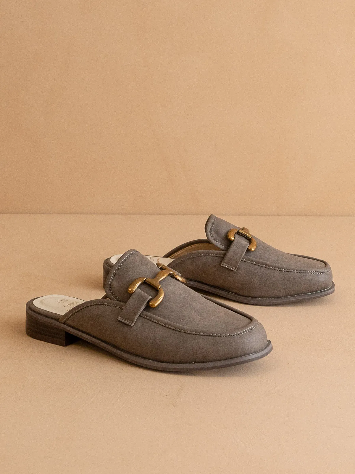 The Blakely | Charcoal Modern Mule Loafer