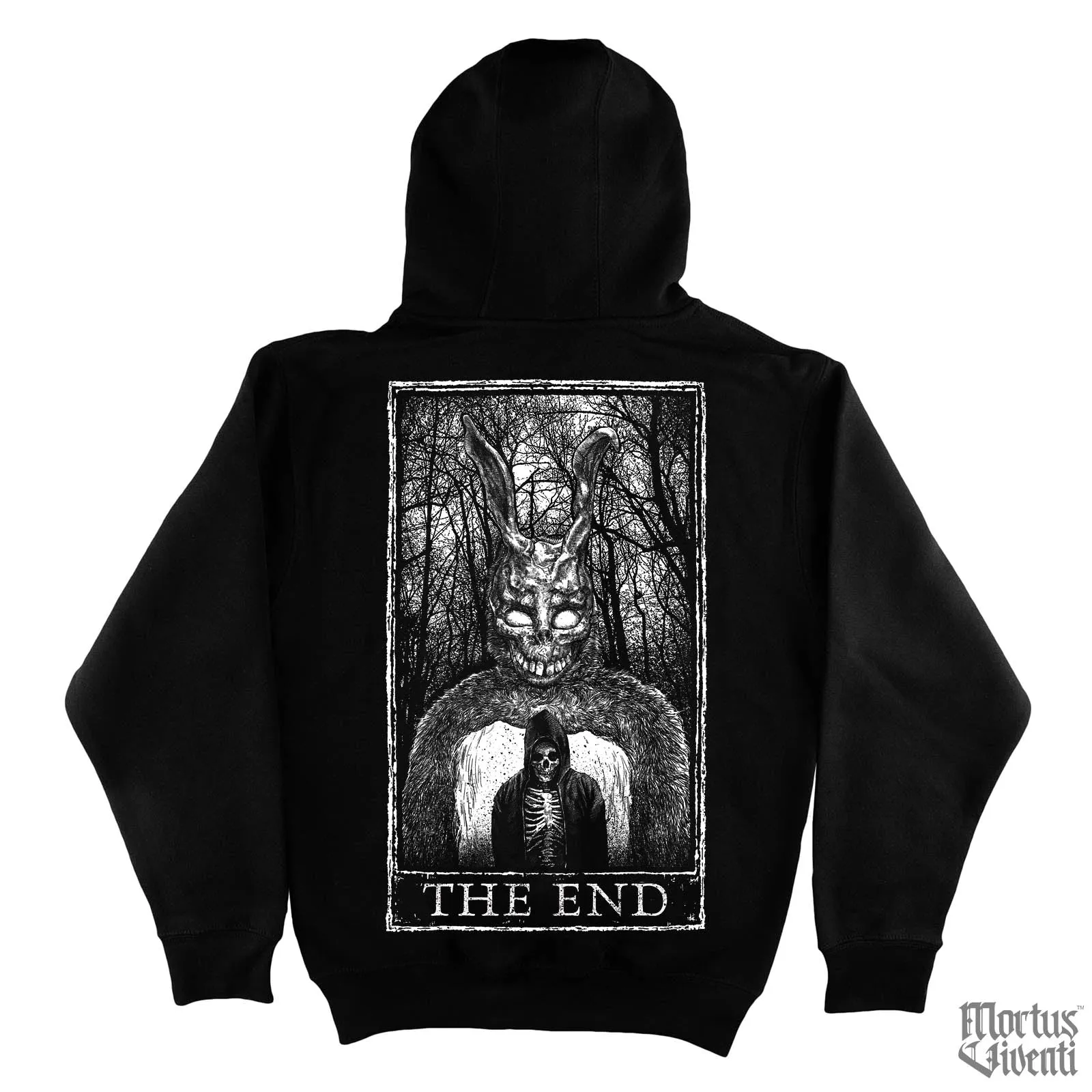The End Tarot Card Pullover Hoodie