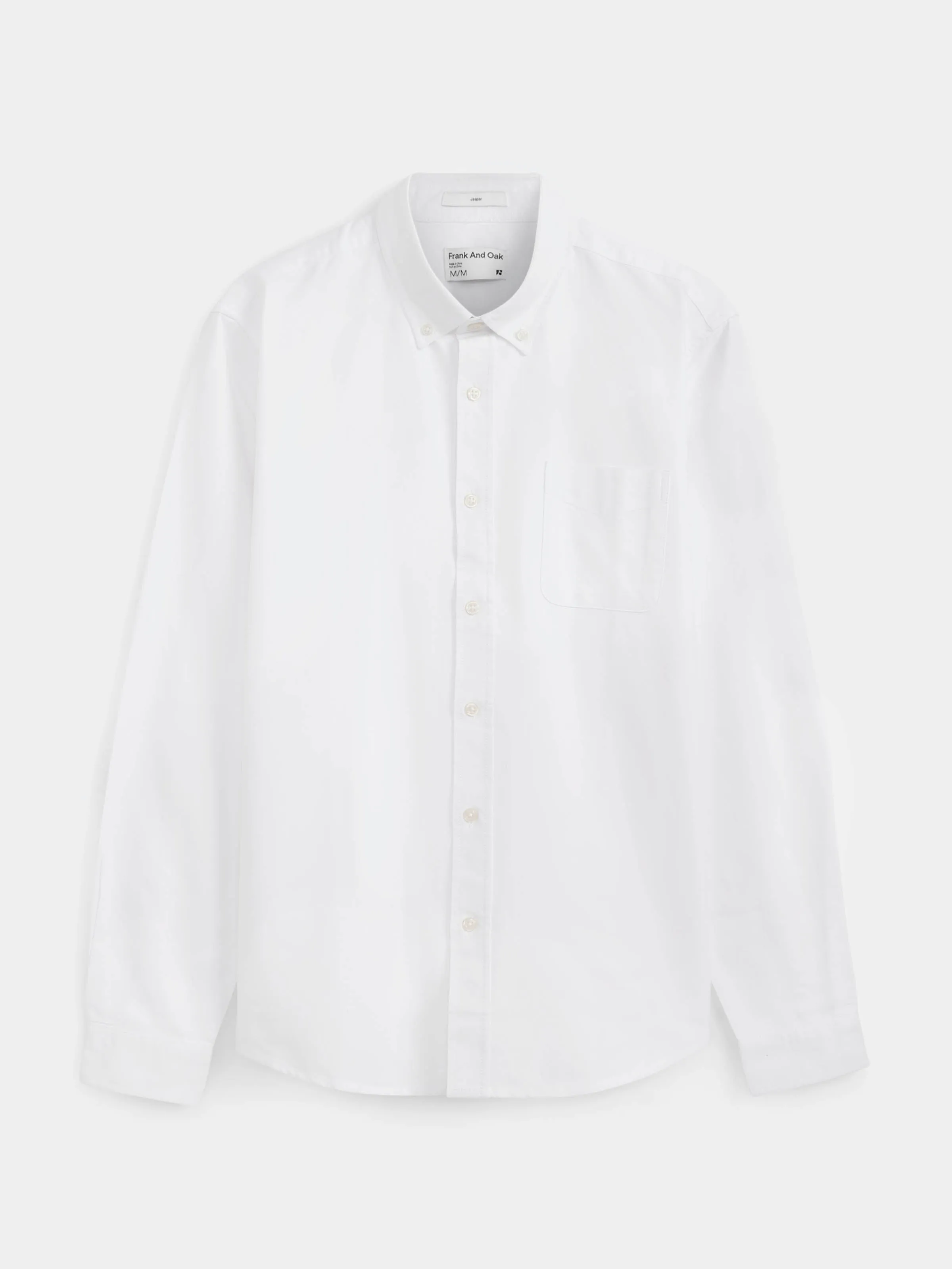 The Jasper Oxford Shirt in White