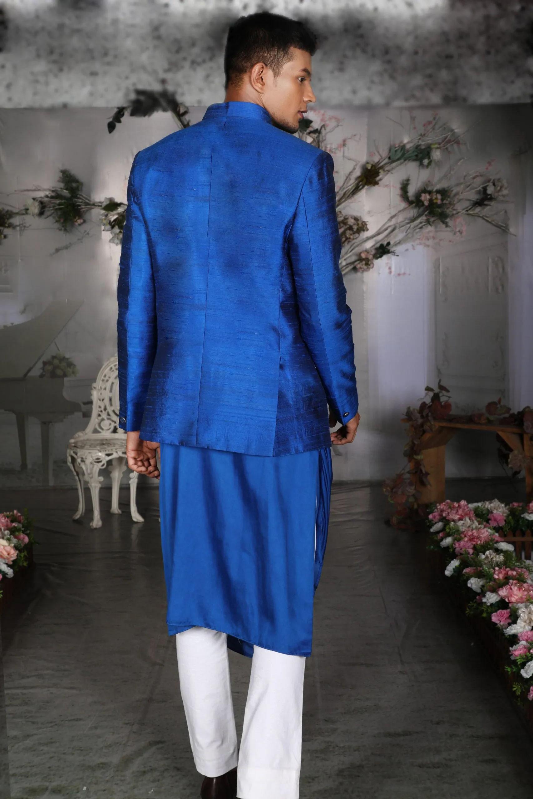 The Kobe Cowl Kurta and Bandhgala