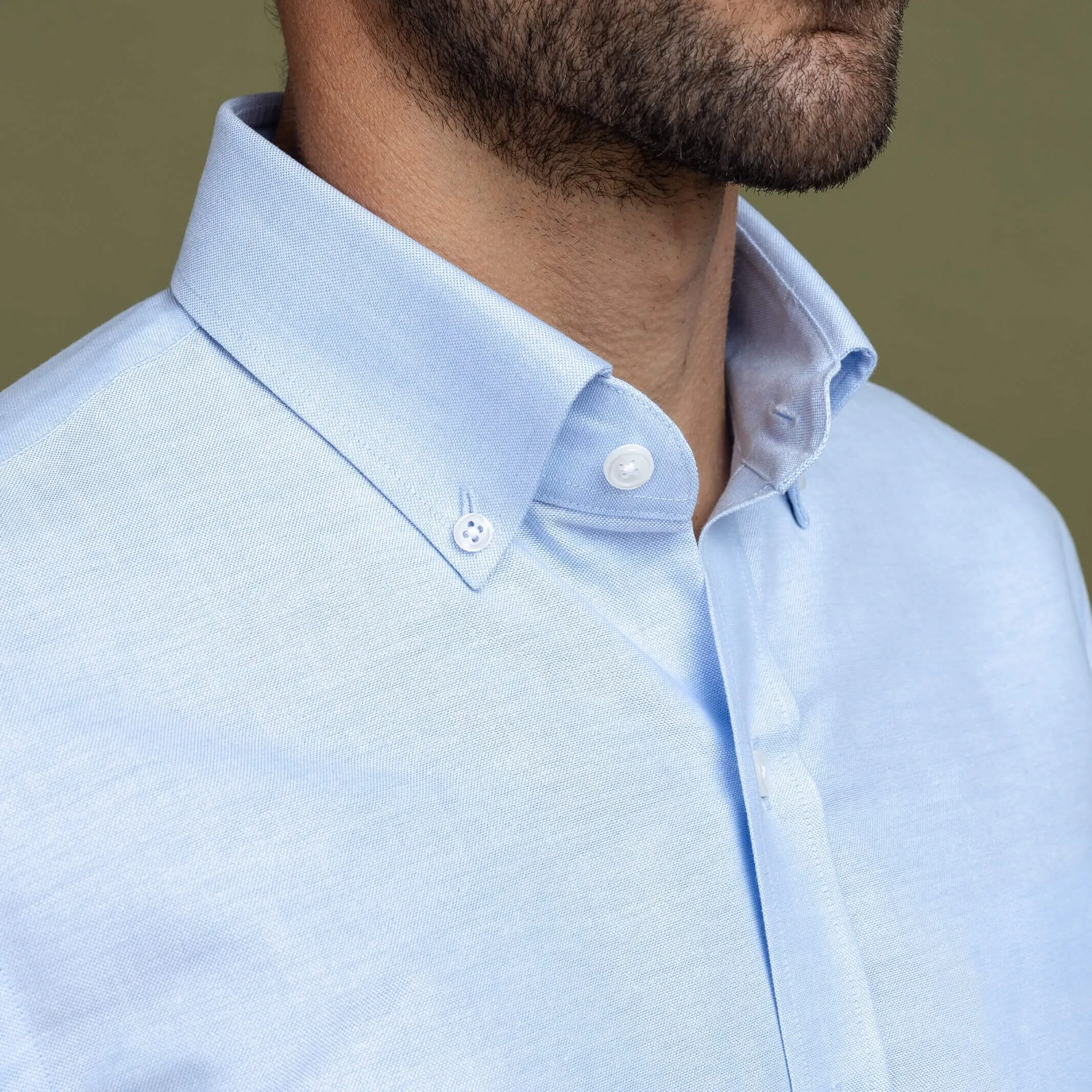 The Light Blue Mayfield Oxford Custom Shirt