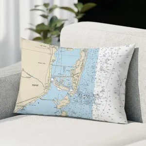 The Miami Beach Rectangle Pillow Cover