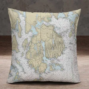 The Mount Desert Island Square Pillow Cover