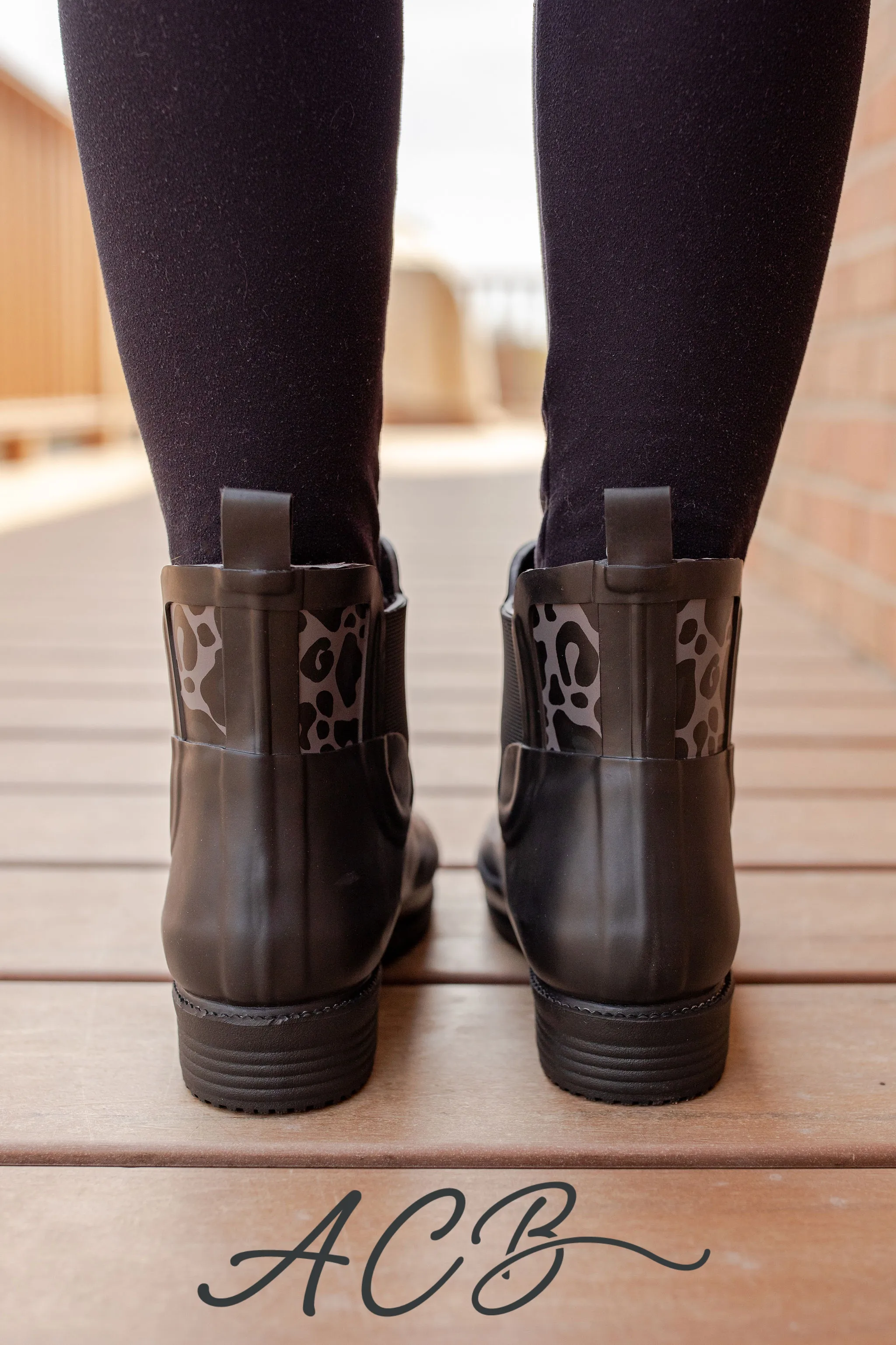 The Rachael Rainboot- Short