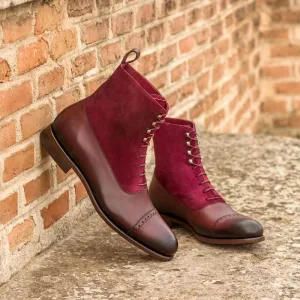 The Sweet Red Wine Custom Balmoral Boot