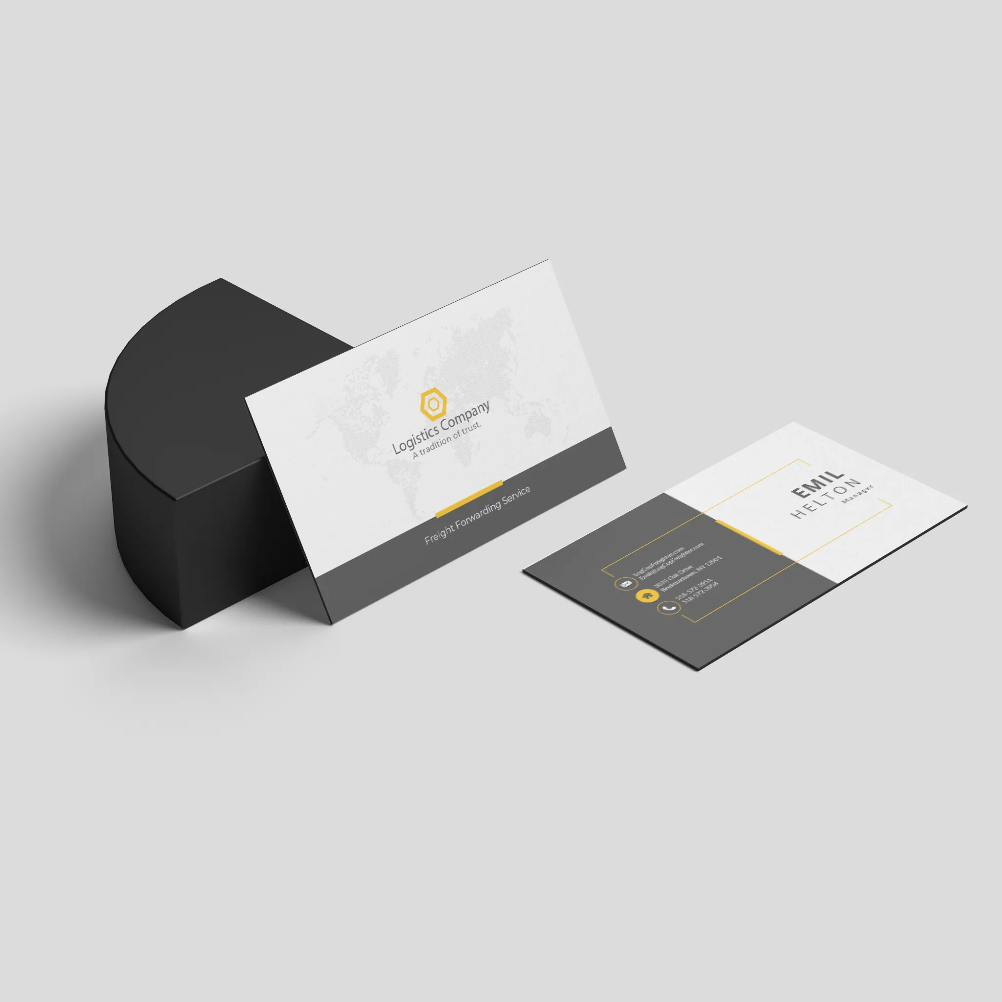 Thick Triple Layered Business Cards