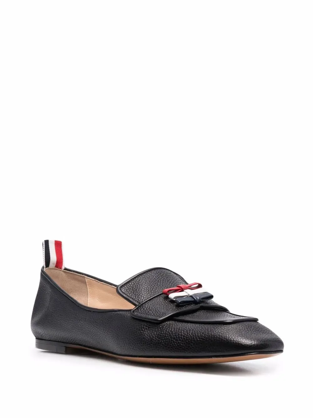 Thom Browne three-bow flat loafers