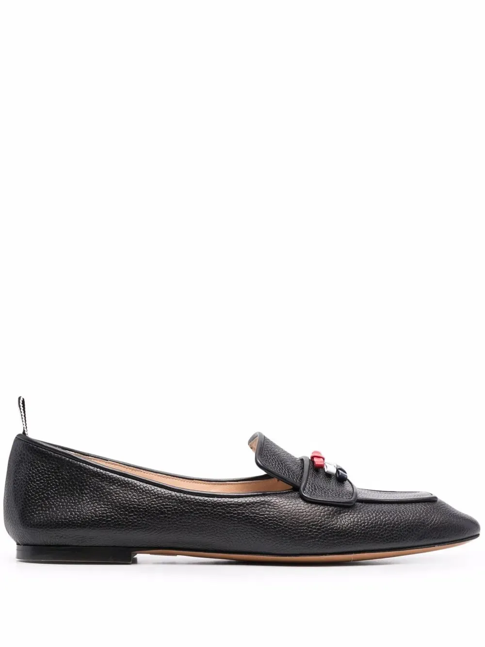 Thom Browne three-bow flat loafers