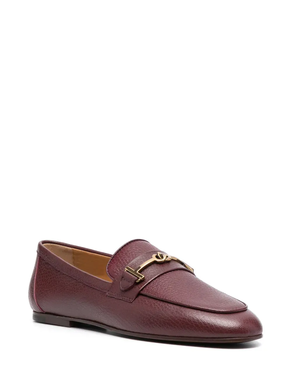 Tod's logo-detail leather loafers