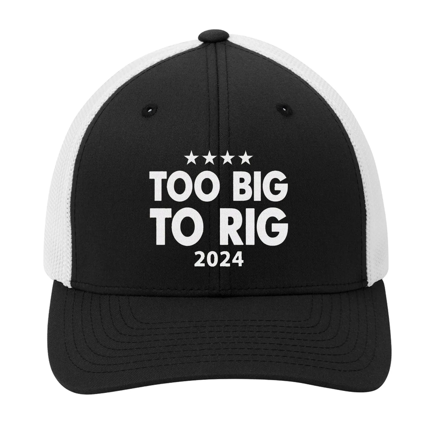 Too Big To Rig 2024 Premium Embroidery Hat