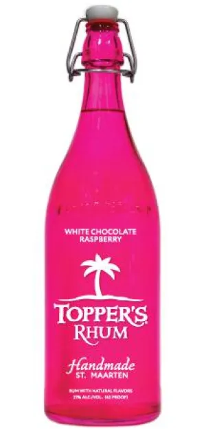 TOPPER'S RHUM WHITE CHOCOLATE RASPBERRY