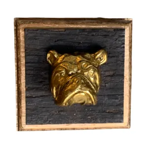 Trace Mayer "Bourbon Barrel Frame with Bulldog" Museum Bee