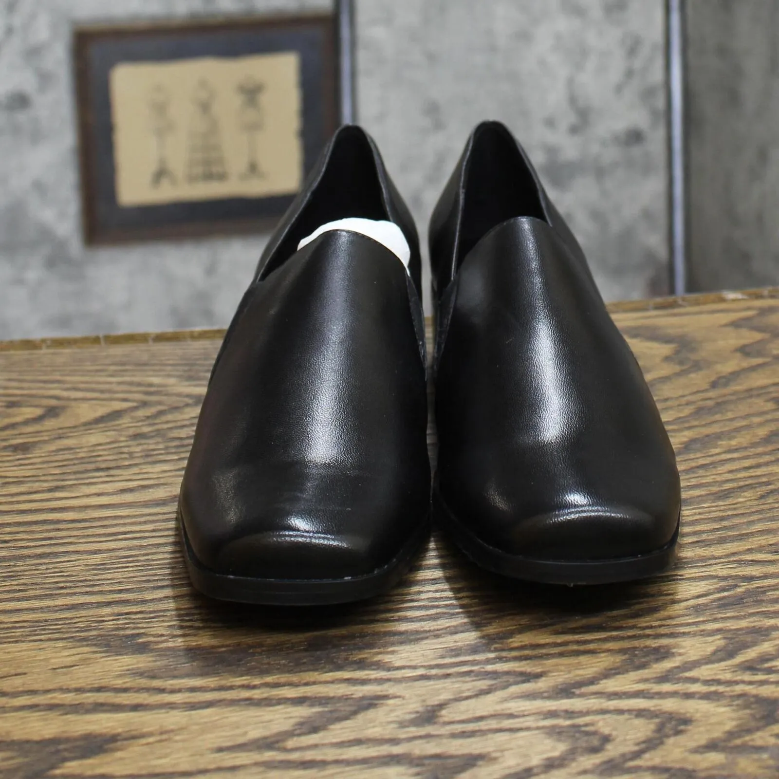 Trotters Womens Ash Slip On Shoes T4158001 Black 9.5S