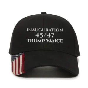 Trump Inauguration 45 47 Premium Embroidery Hat