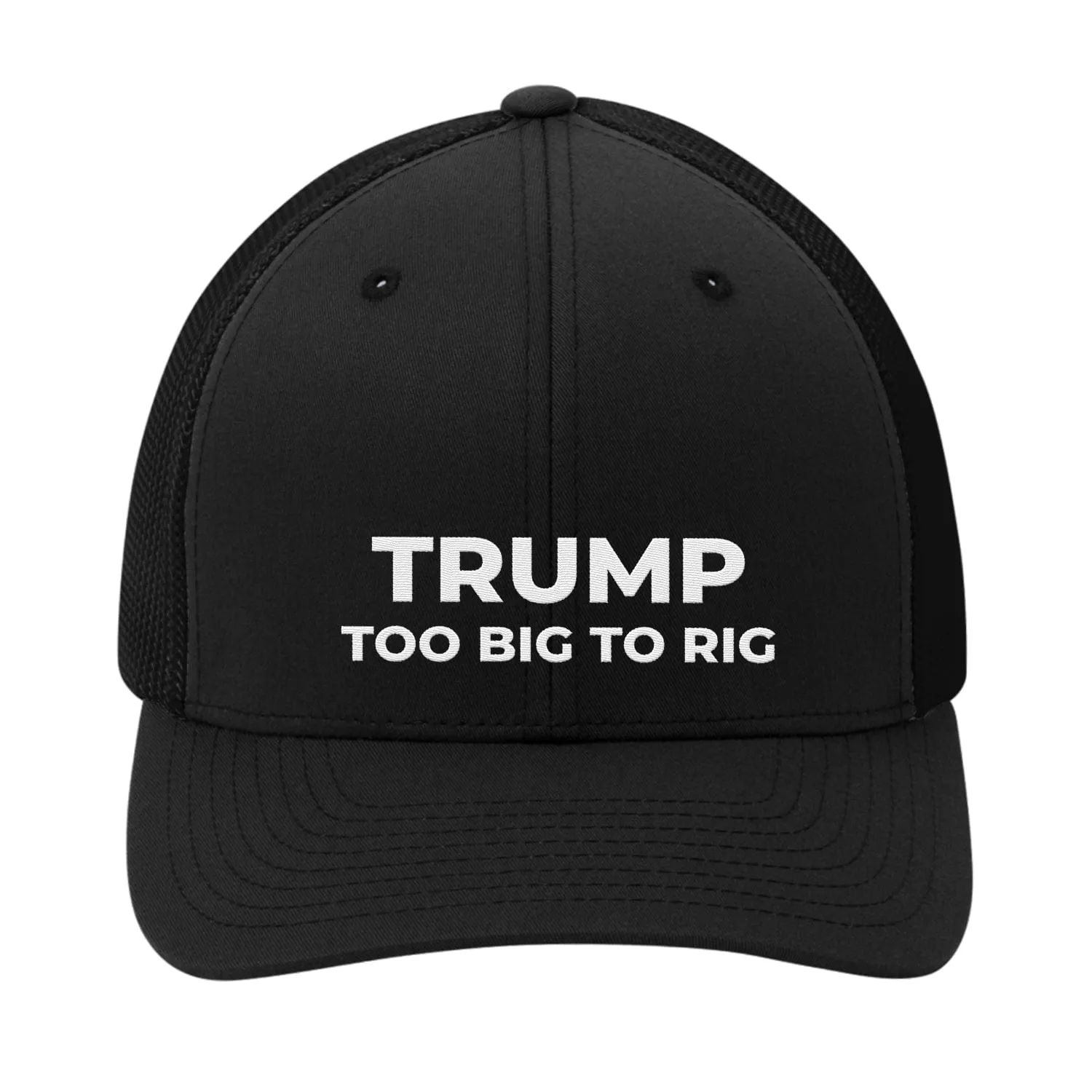 Trump Too Big To Rig Premium Embroidery Hat