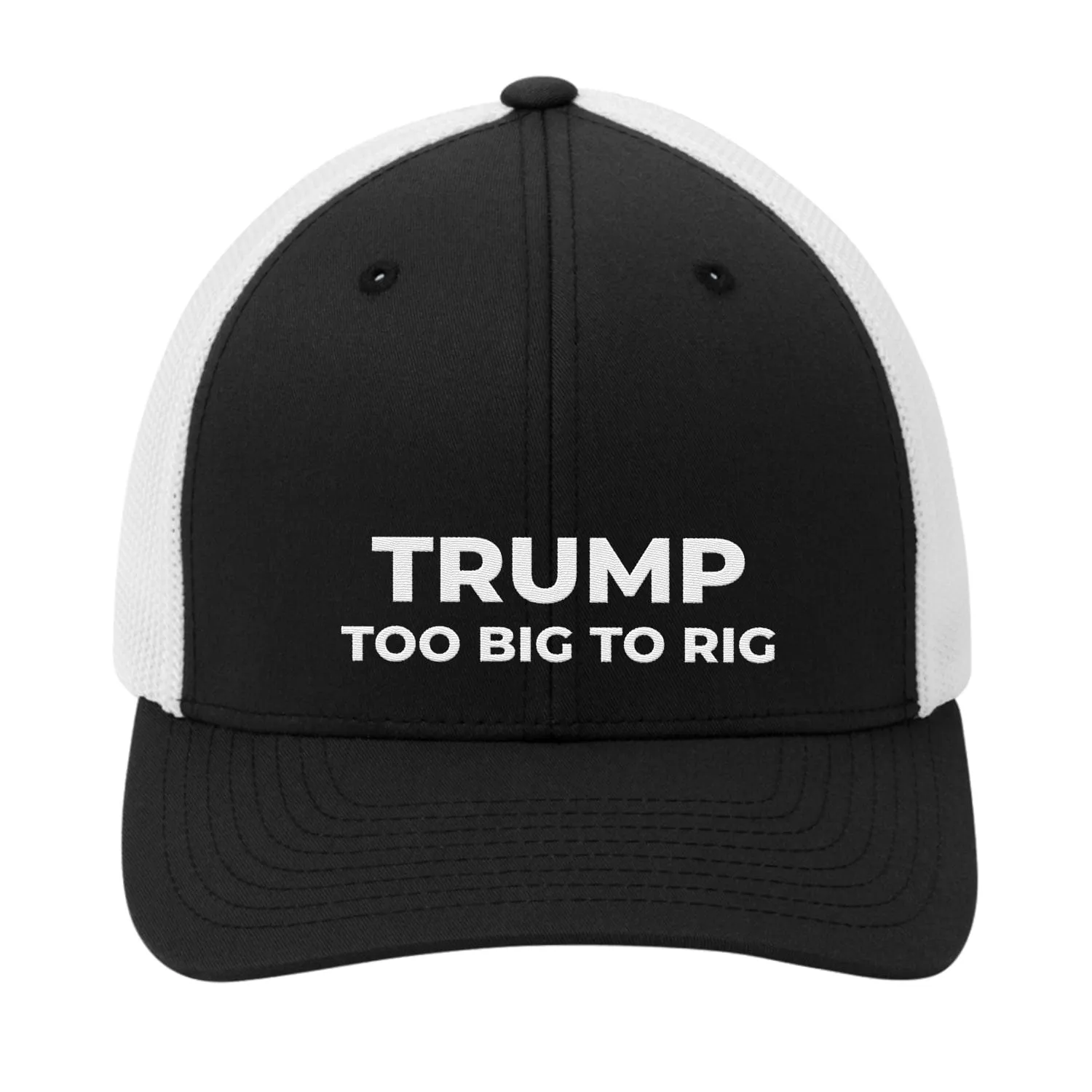 Trump Too Big To Rig Premium Embroidery Hat