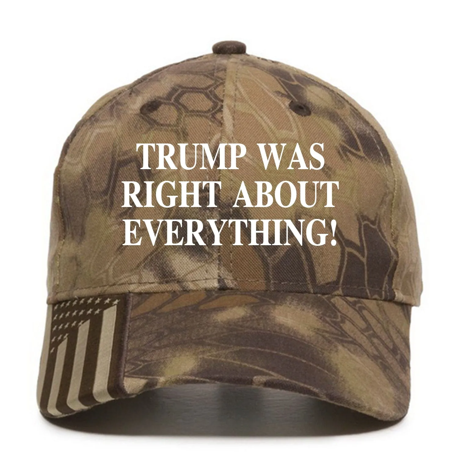 Trump Was Right About Everything  Premium Embroidery Hat