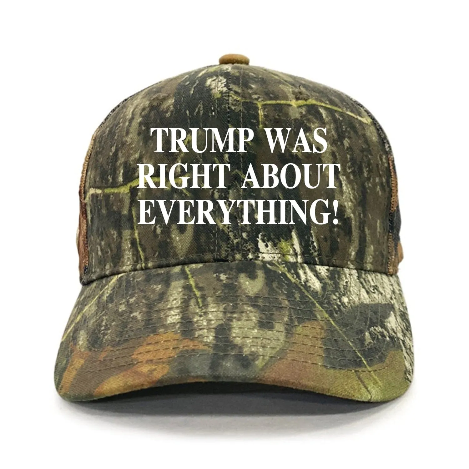 Trump Was Right About Everything  Premium Embroidery Hat